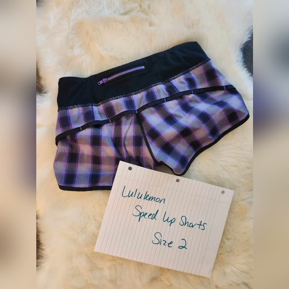 lululemon athletica Pants - Lululemon speed up shorts size 2